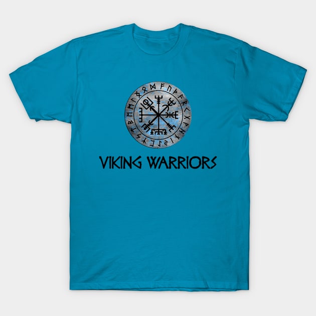 Viking Warriors Vikings Compass T-Shirt by Scar